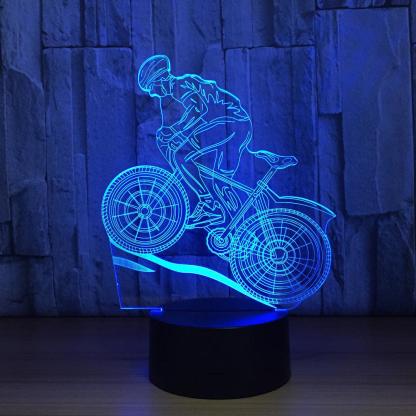 3D Mountain Bike Lamp-3D Optical Lamp