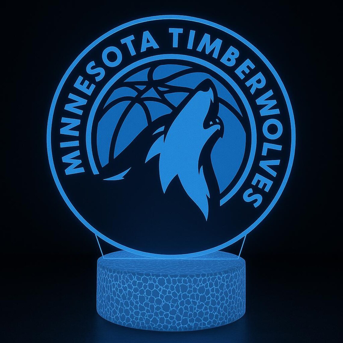 Minnesota Timberwolves LED Lamp