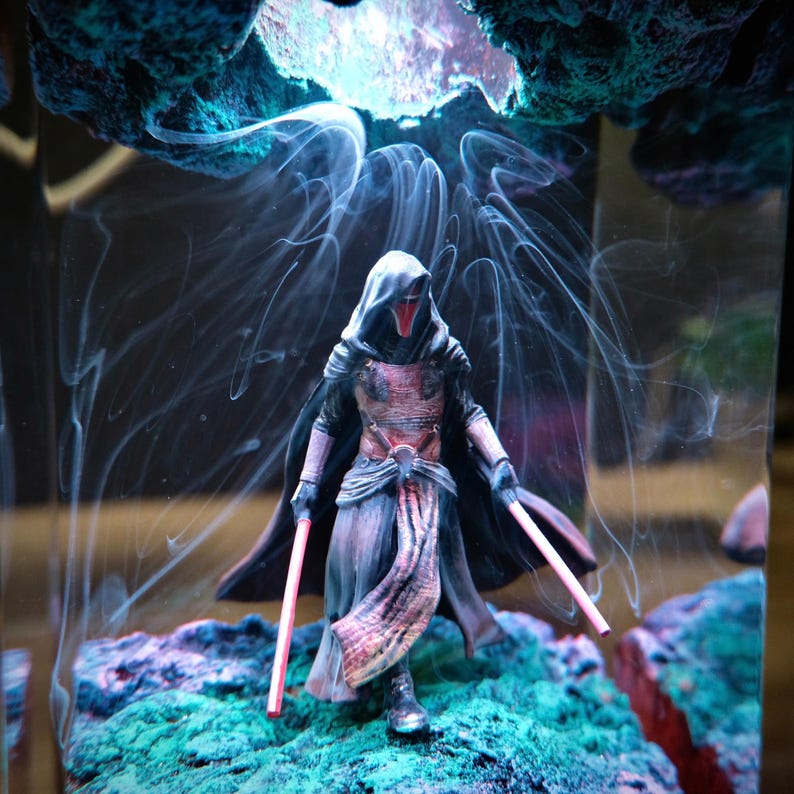 Darth Revan Vader Star Wars Epoxy Lamp