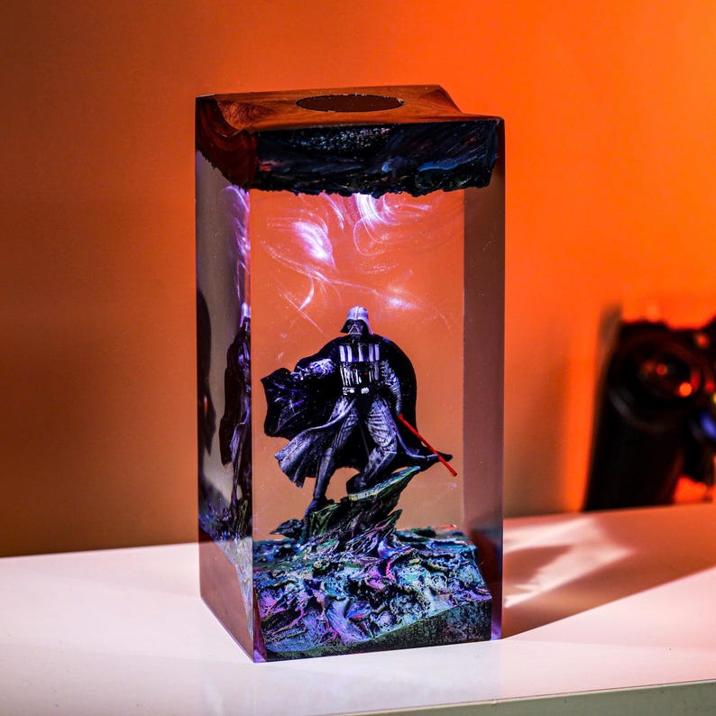 Darth Revan Vader Star Wars Epoxy Lamp