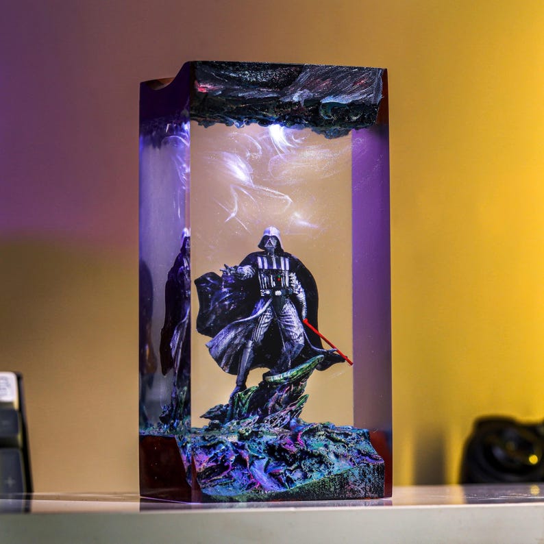 Darth Revan Vader Star Wars Epoxy Lamp