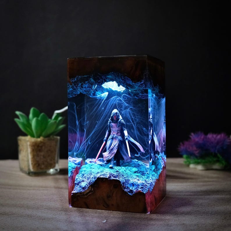 Darth Revan Vader Star Wars Epoxy Lamp