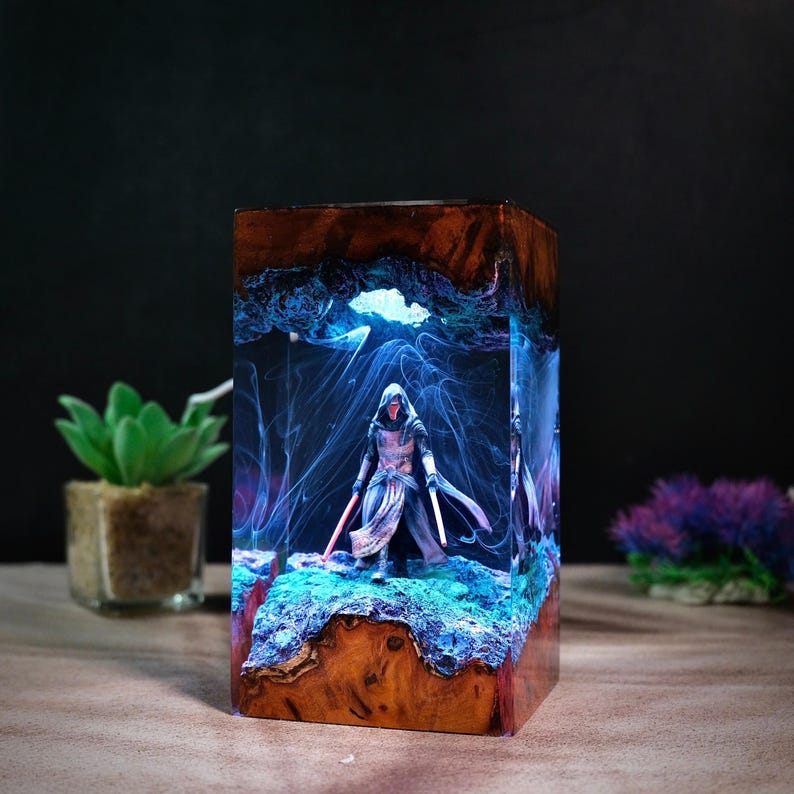 Darth Revan Vader Star Wars Epoxy Lamp