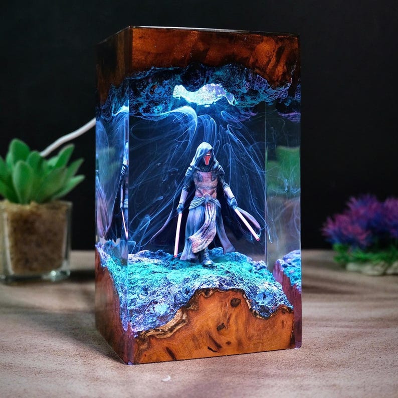 Darth Revan Vader Star Wars Epoxy Lamp