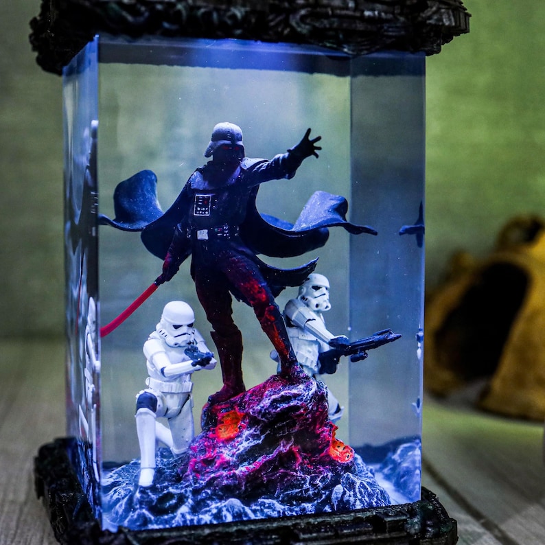 Darth Vader Epoxy Star Wars Night Light