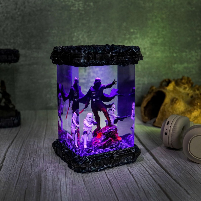 Darth Vader Epoxy Star Wars Night Light
