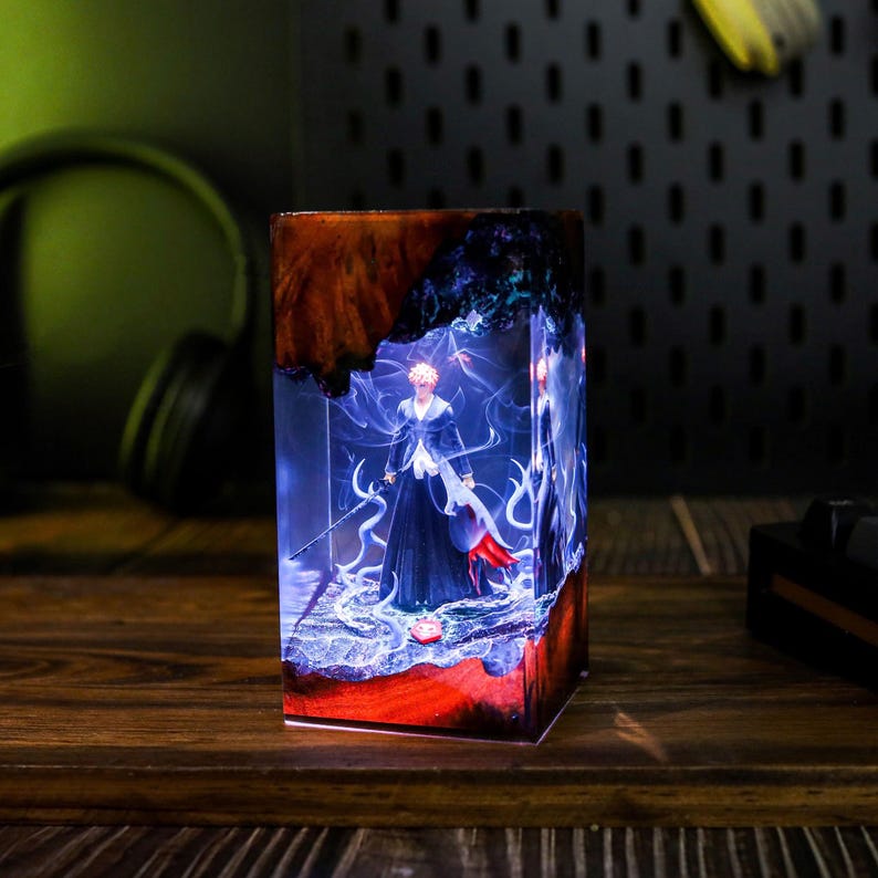 Ichigo Bleach Epoxy Lamp Anime Night Light
