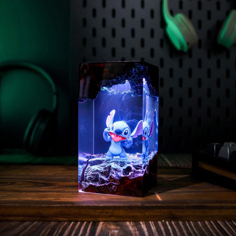 Stitch Resin Cartoon Lamp Custom Night Light