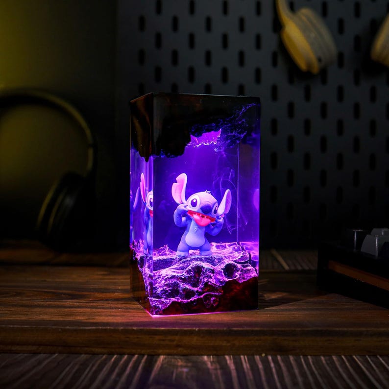 Stitch Resin Cartoon Lamp Custom Night Light