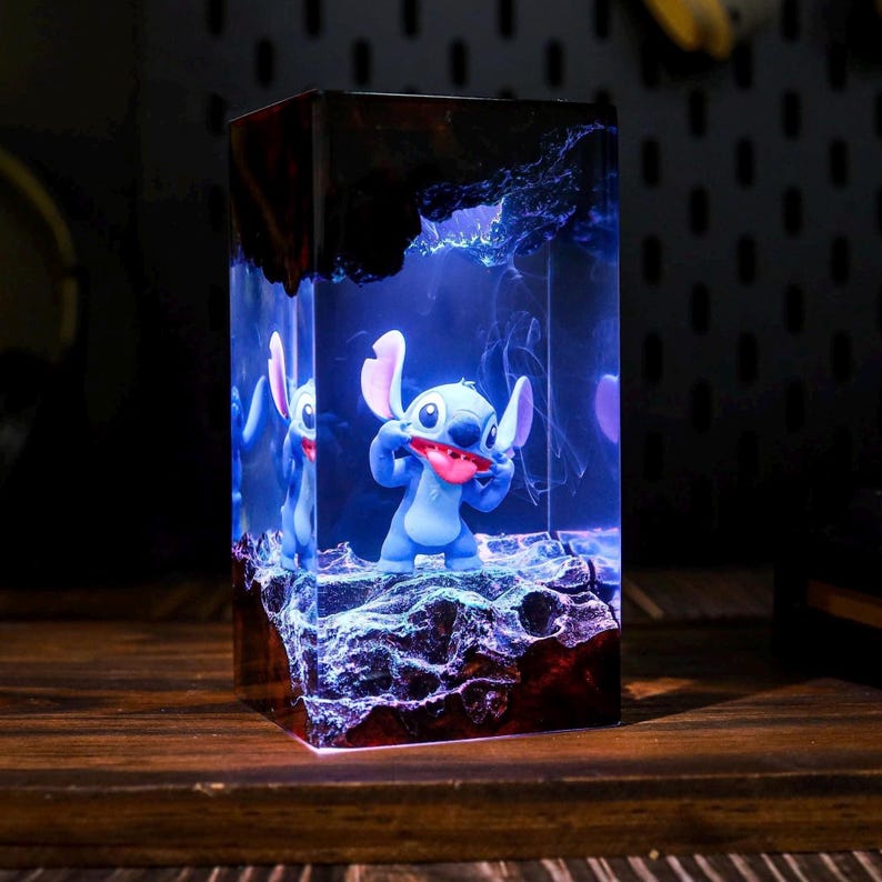 Stitch Resin Cartoon Lamp Custom Night Light