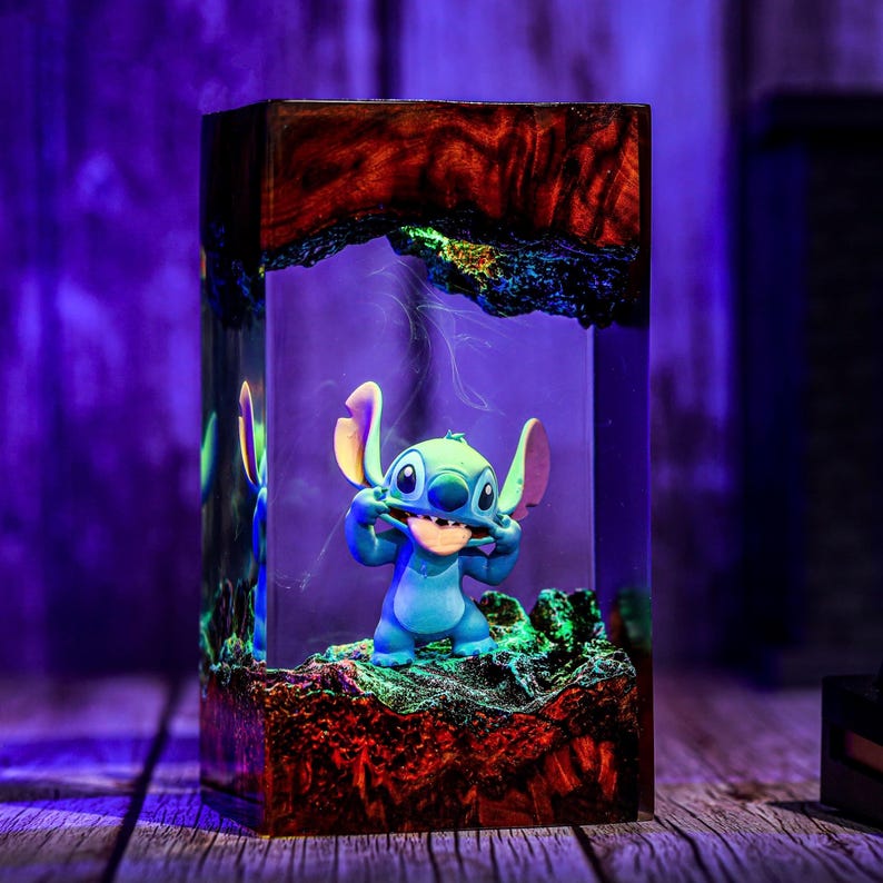 Stitch Resin Cartoon Lamp Custom Night Light