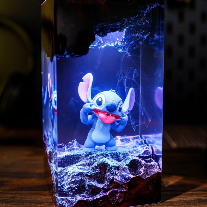 Stitch Resin Cartoon Lamp Custom Night Light