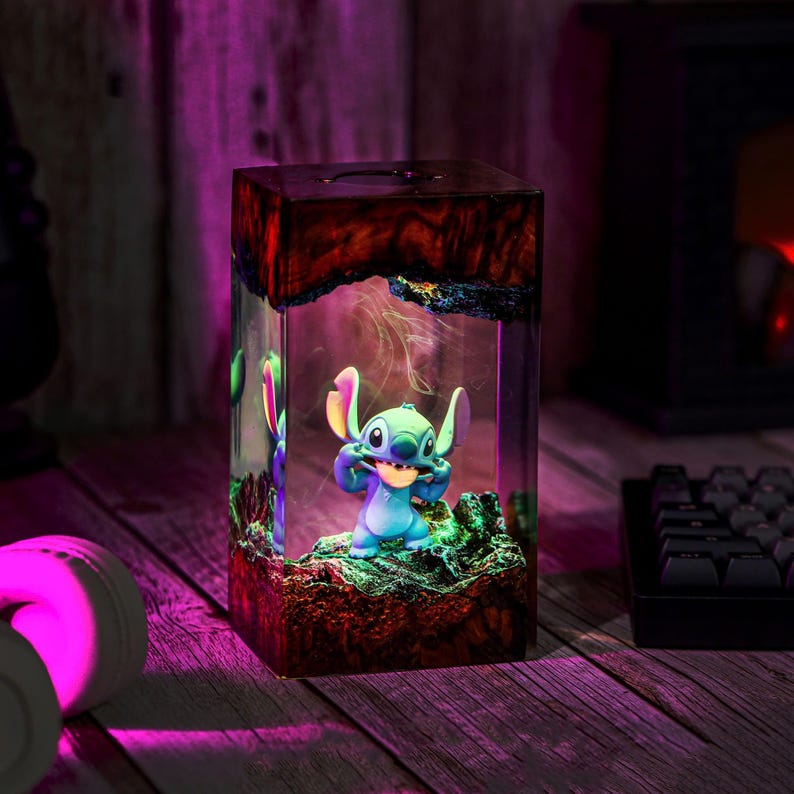 Stitch Resin Cartoon Lamp Custom Night Light