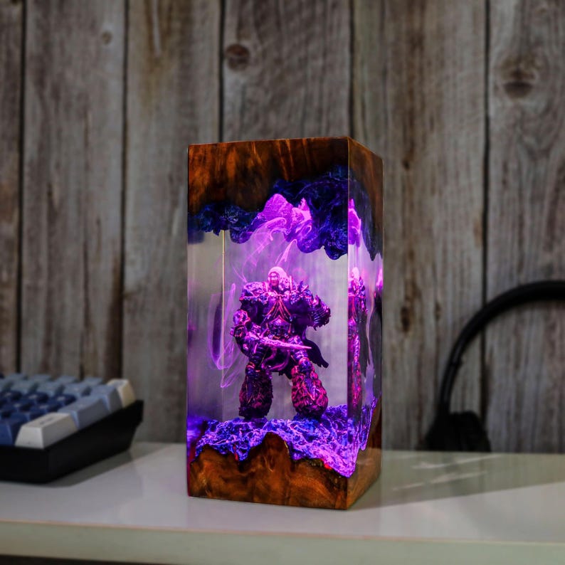 Arthas Menethil Resin Lich King Night Lamp