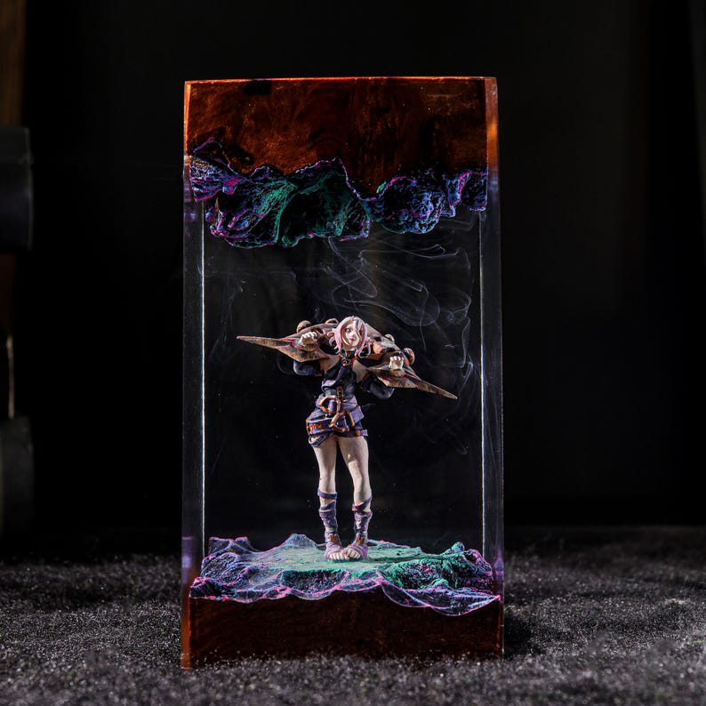 Briar League Of Legends Resin Lamp Gamer Decor