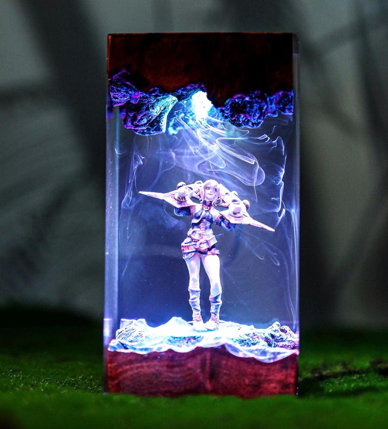Briar League Of Legends Resin Lamp Gamer Decor