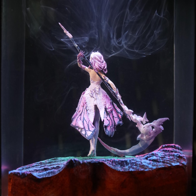 Castorice Honkai Star Rail Epoxy Resin Lamp