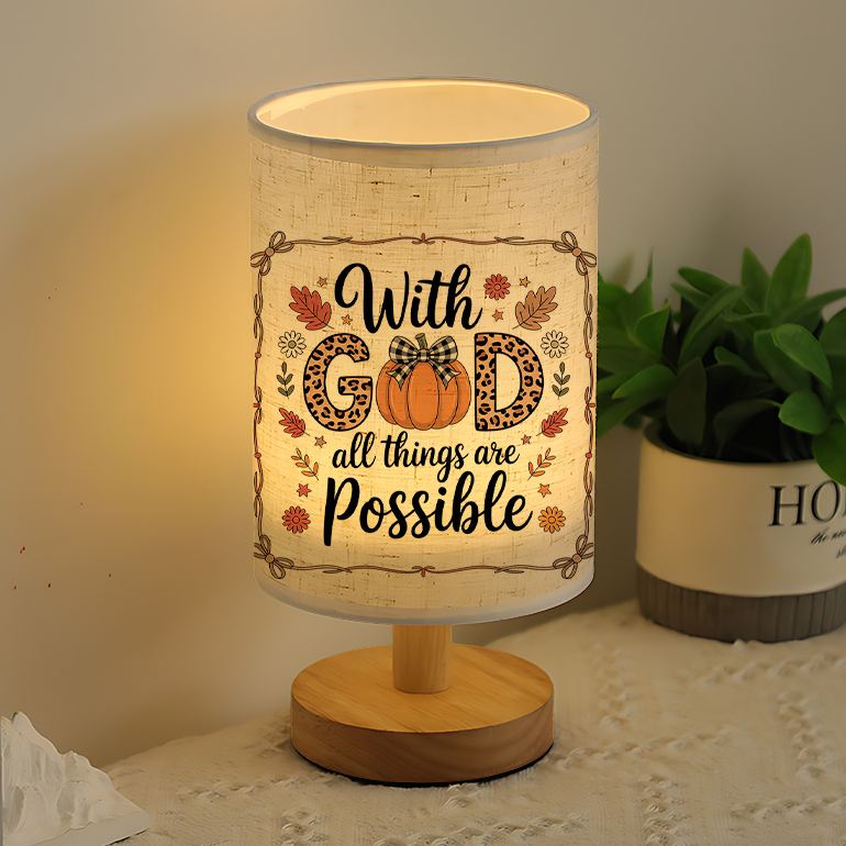 Modern USB powered Linen Lamp For Decoration