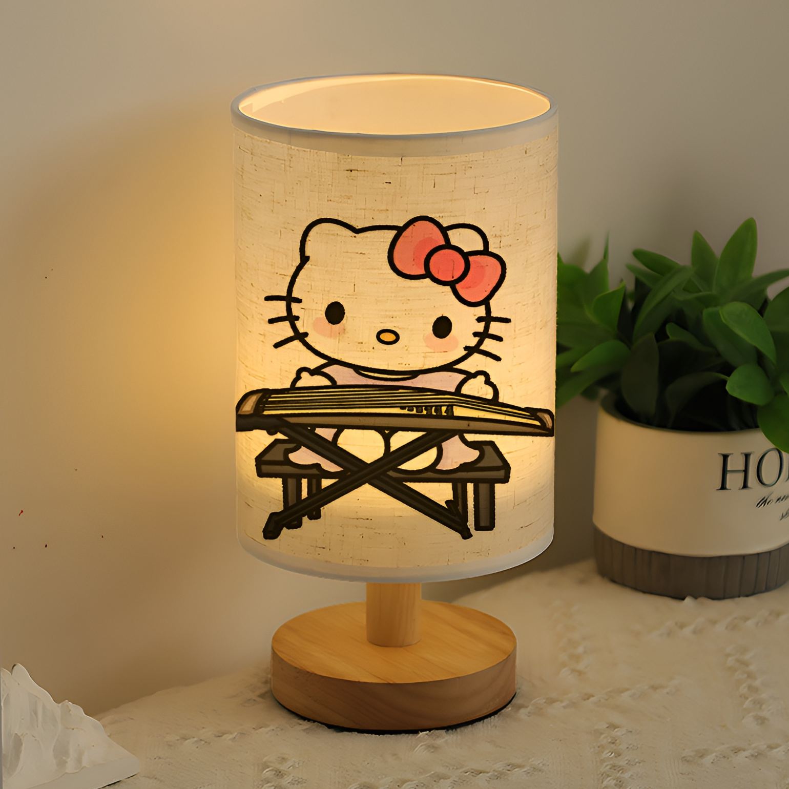 USB Powered Table Lamp with Cute Anime Characters