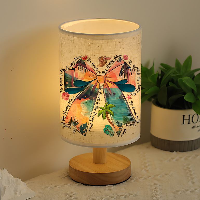 Modern USB powered Linen Lamp with Unique Design and Patterns