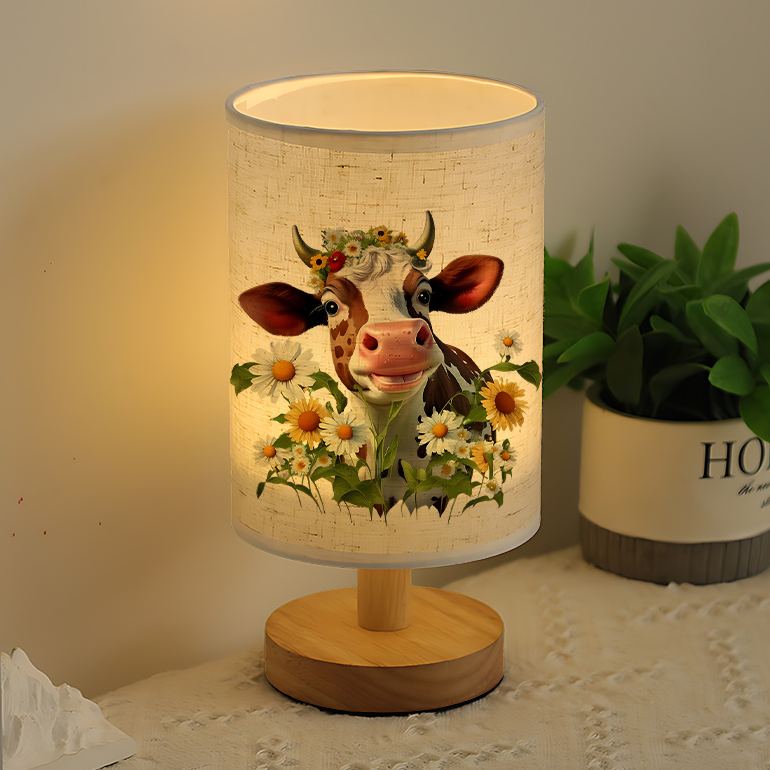 Modern USB Powered Table Lamp with Bulb