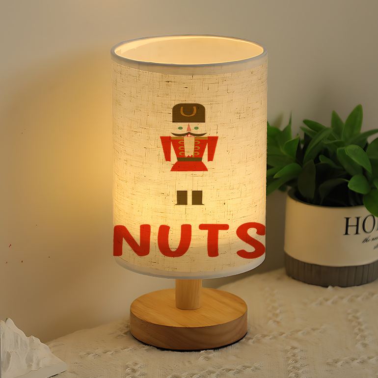 Modern USB-powered Linen Lamp with a Unique Design