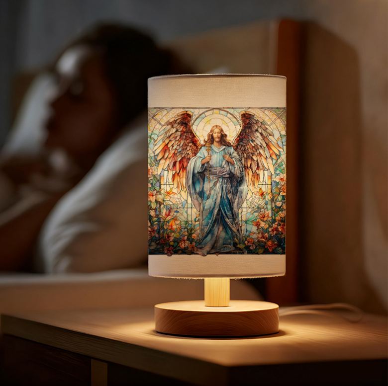 Modern USB-Powered Linen Lamp | Unique Design, Exquisite Patterns