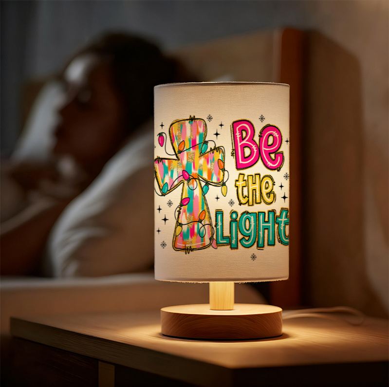 Modern USB-Powered Table Lamp with Bulb - USB Plug-in Bedside