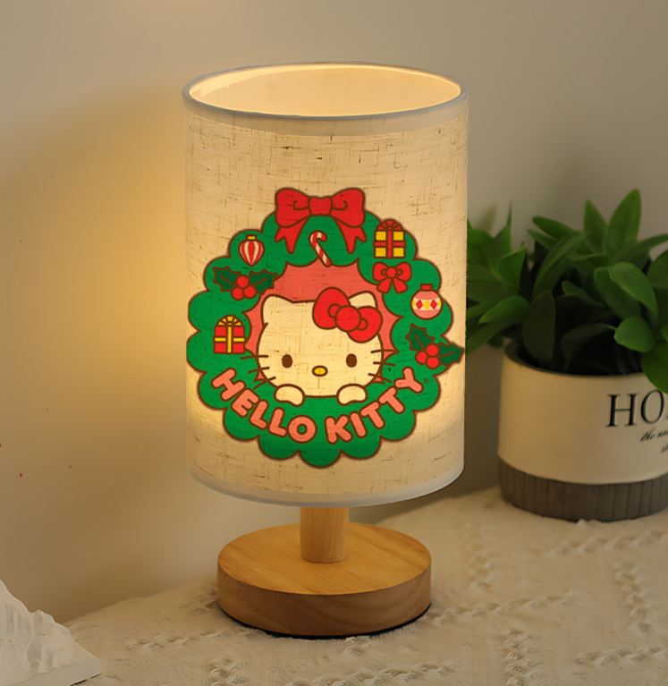 creative design USB-powered linen lamp