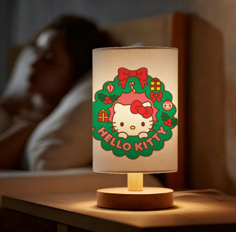 creative design USB-powered linen lamp