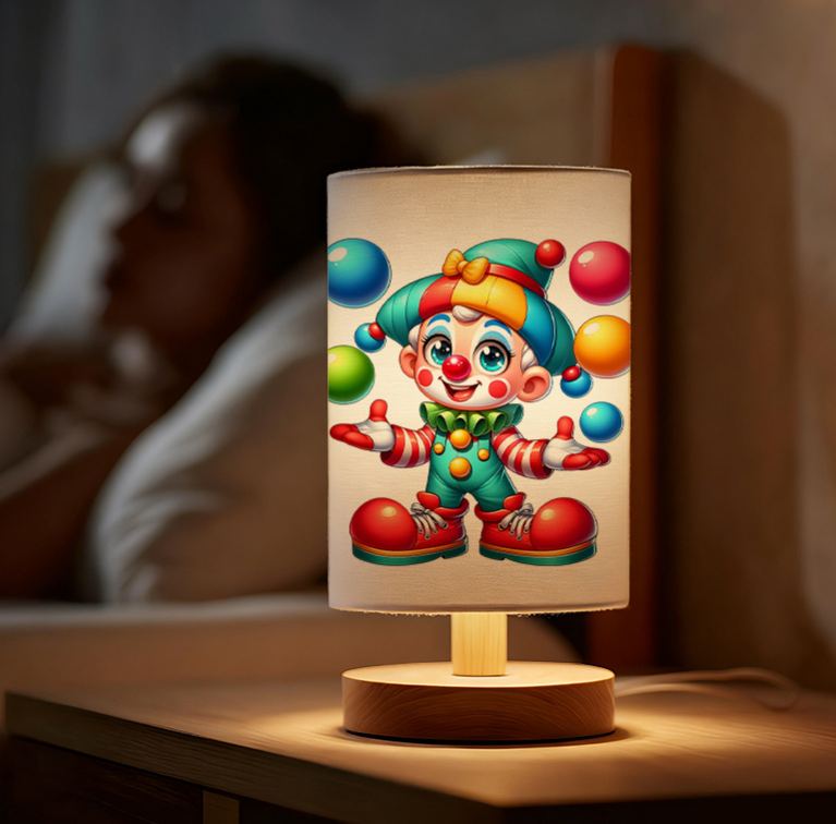 USB-Powered Linen Lamp Unique Design, Exquisite