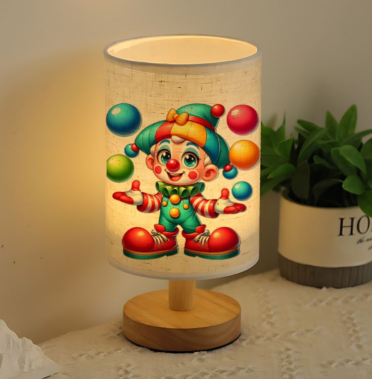 USB-Powered Linen Lamp Unique Design, Exquisite