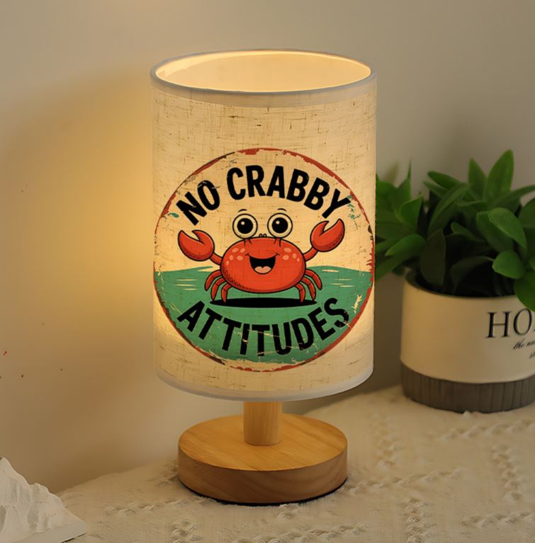 Bedside Decoration  Creating A Cozy Atmosphere USB-powered Linen Table Lamp