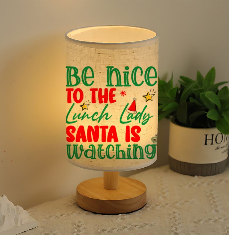 Modern USB-Powered Linen Lamp with Unique Design & Exquisite Patterns