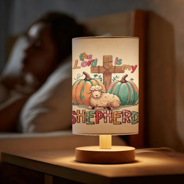 USB-powered Linen Lamp with a Unique Design Living Room