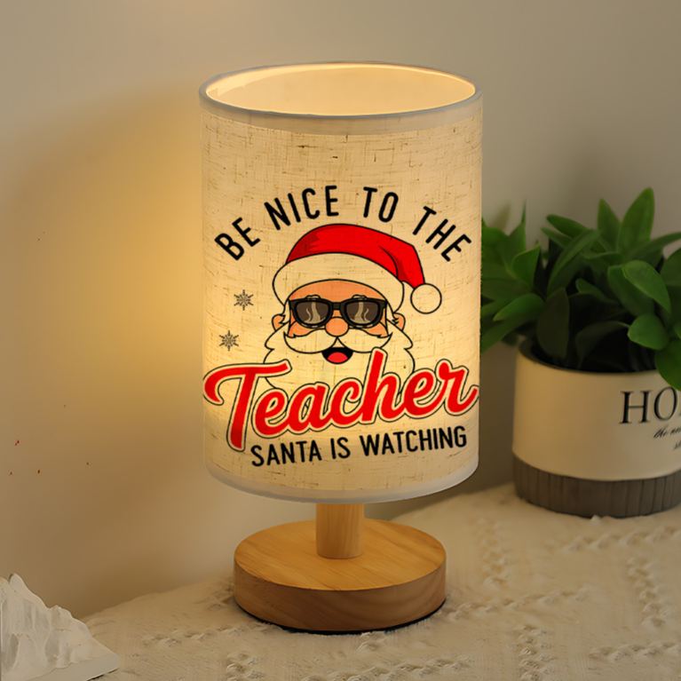 USB-powered Linen Lamp  Unique Design Patterns