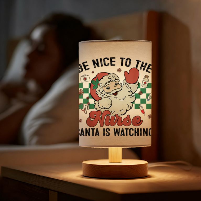 Create Ambiance in the Living Room USB-powered Linen Lamp