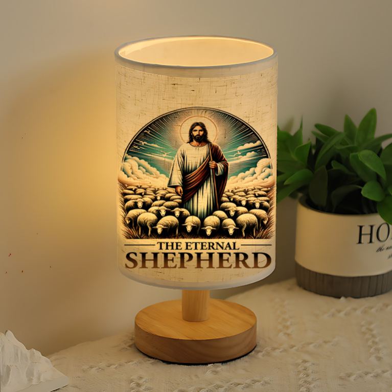 USB-powered  Ambiance in the Living Room Linen Lamp