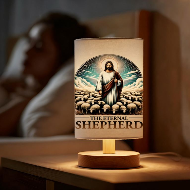 USB-powered  Ambiance in the Living Room Linen Lamp