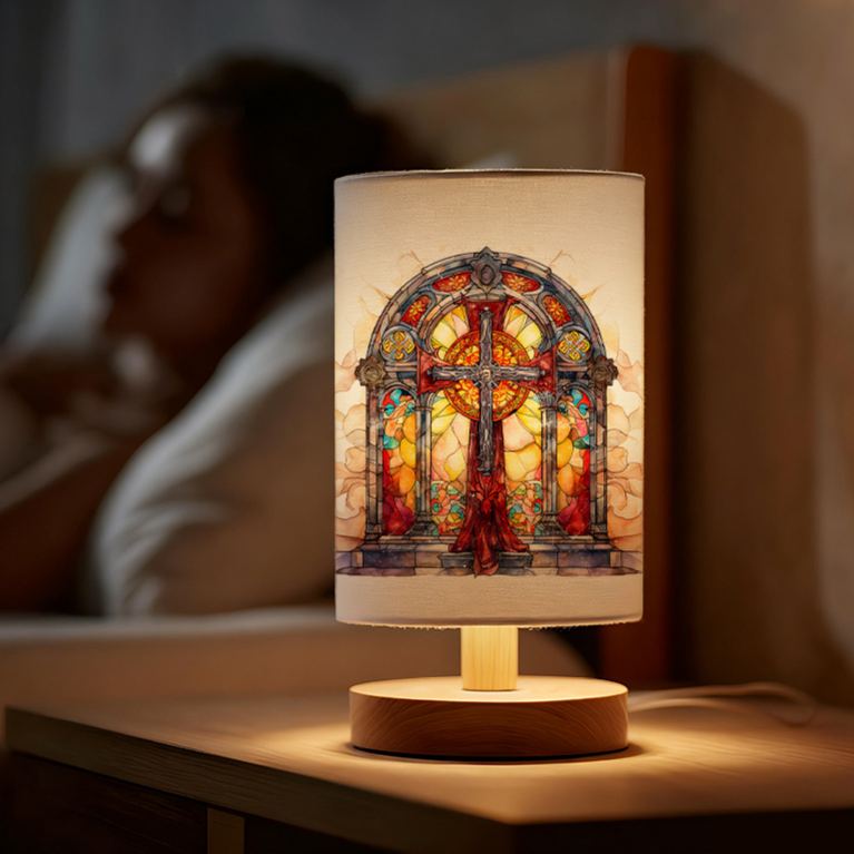 USB-powered Linen Friends Lamp