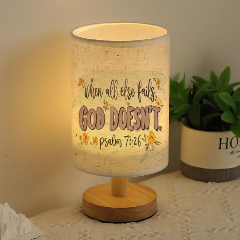 Table Lamp with Bulb - USB Plug-in Bedside