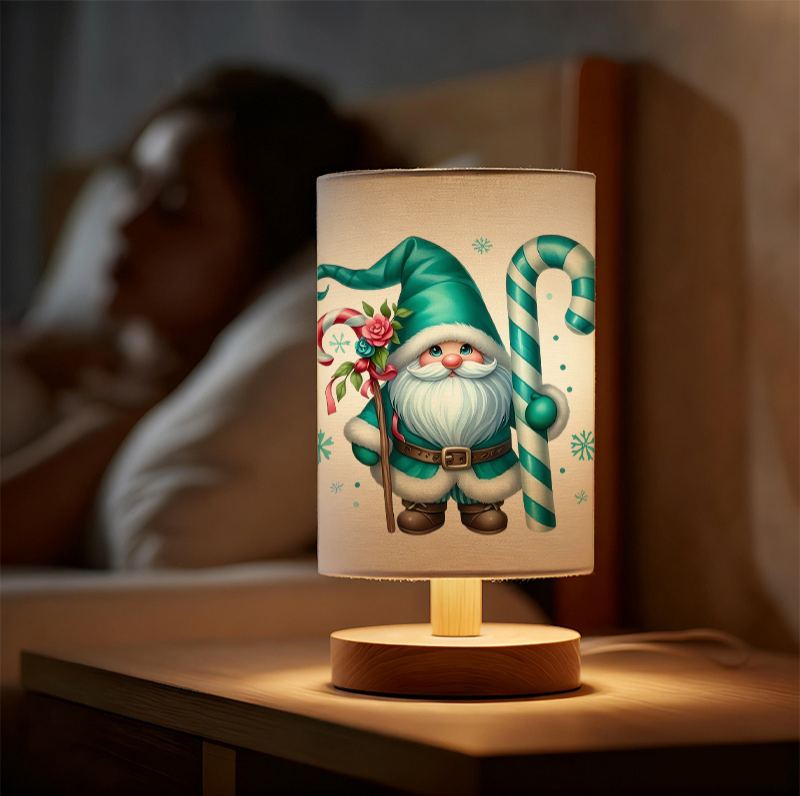 Modern USB-Powered Table Lamp with Bulb - USB Plug-in Bedside