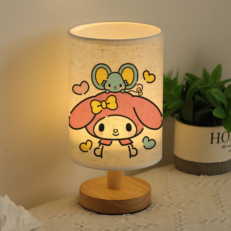 USB-powered linen lamp excellent gift for family and friends., Gift