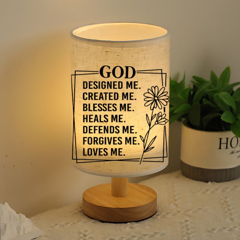 Modern USB-powered Linen Suitable as a Bedside Decoration Lamp