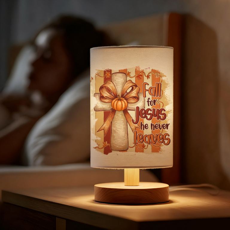 USB-powered Linen Lamp Excellent Gifts for Family and Friends