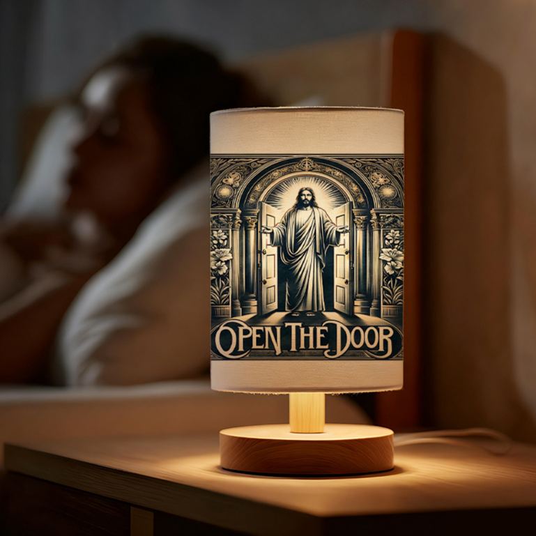 USB-powered Linen Lamp Living Bedroom & Room 