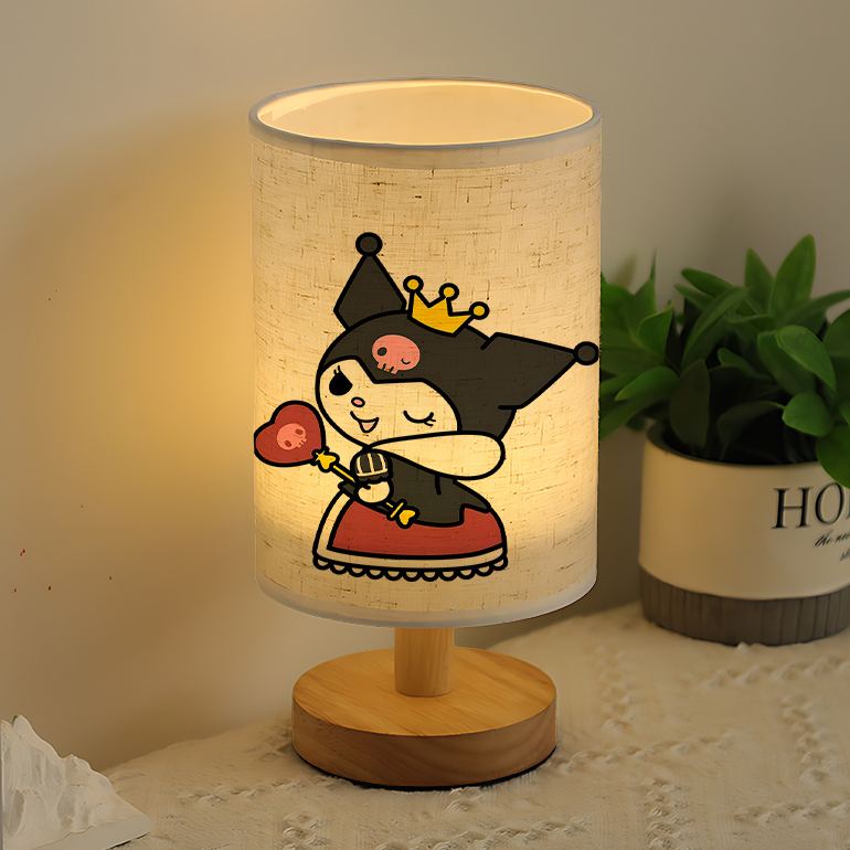 Sanrio USB Powered Linen Lamp For Bedside Decoration
