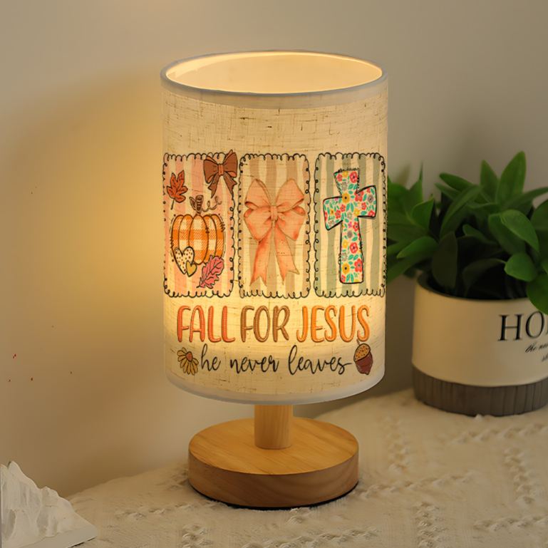 USB-powered Linen Lamp Bedside Decoration