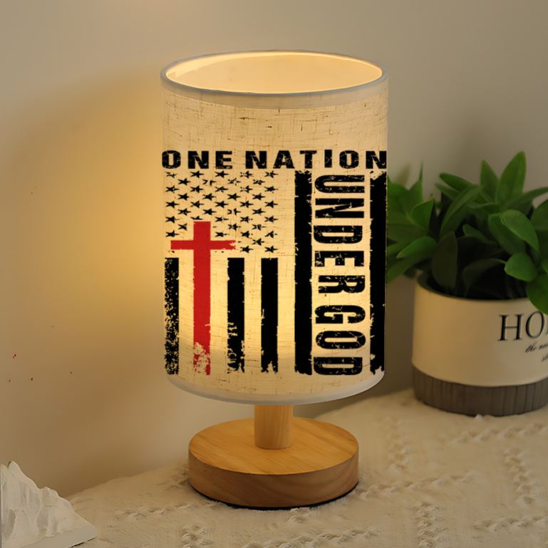 USB powered Linen Lamp with a Unique Design and Exquisite Patterns