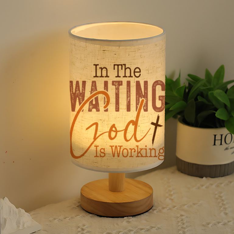 Excellent Gift for Family and Friends USB-powered Linen Lamp